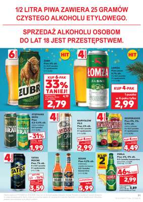 Kaufland - gazetka promocyjna Oferta Kaufland od środy 17.12 do wtorku 23.12 - strona 51