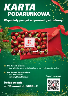 Kaufland - gazetka promocyjna Oferta Kaufland od środy 17.12 do wtorku 23.12 - strona 44