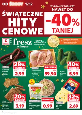 Kaufland - gazetka promocyjna Oferta Kaufland od środy 17.12 do wtorku 23.12 - strona 10