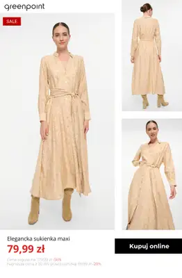 Greenpoint - gazetka promocyjna SALE: Sukienki do 100 zł od poniedziałku 15.12  - strona 13