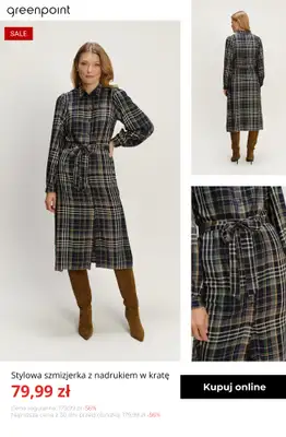 Greenpoint - gazetka promocyjna SALE: Sukienki do 100 zł od poniedziałku 15.12  - strona 6