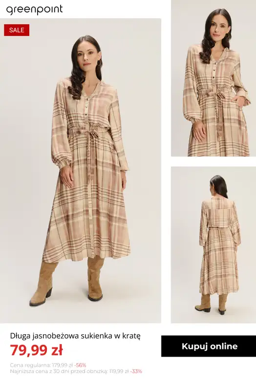 Greenpoint - gazetka promocyjna SALE: Sukienki do 100 zł od poniedziałku 15.12  - strona 8