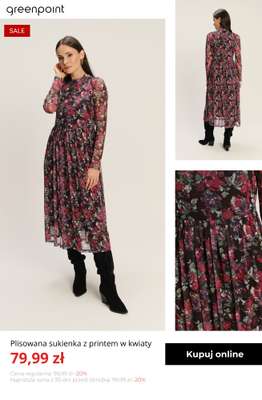 Greenpoint - gazetka promocyjna SALE: Sukienki do 100 zł od poniedziałku 15.12  - strona 10