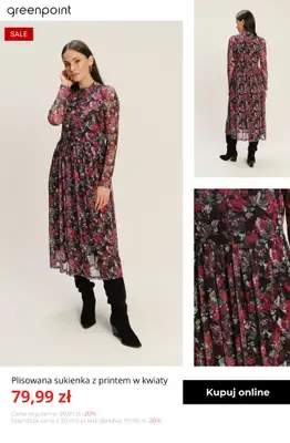 Greenpoint - gazetka promocyjna SALE: Sukienki do 100 zł od poniedziałku 15.12  - strona 10