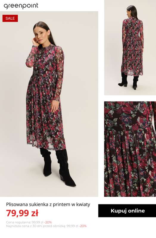 Greenpoint - gazetka promocyjna SALE: Sukienki do 100 zł od poniedziałku 15.12  - strona 10