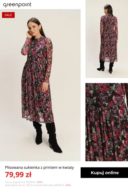 Greenpoint - gazetka promocyjna SALE: Sukienki do 100 zł od poniedziałku 15.12  - strona 10