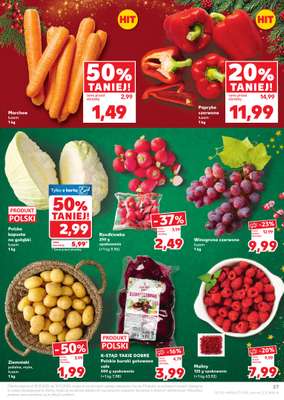 Kaufland - gazetka promocyjna Oferta Kaufland od środy 10.12 do wtorku 16.12 - strona 27