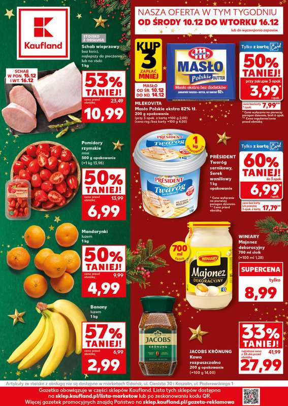 Kaufland - gazetka promocyjna Oferta Kaufland od środy 10.12 do wtorku 16.12 - strona 3