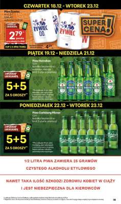 Delikatesy Centrum - gazetka promocyjna Gazetka  do wtorku 23.12 - strona 35