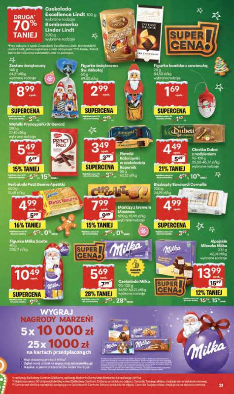Delikatesy Centrum - gazetka promocyjna Gazetka  do wtorku 23.12 - strona 31