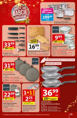 Auchan - gazetka promocyjna Gazetka Święta jak babcię kocham Hipermarket Auchan  do wtorku 23.12 - strona 35