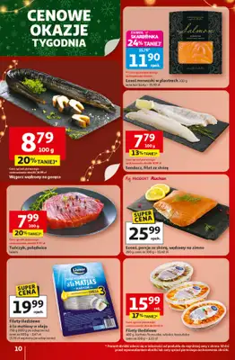 Auchan - gazetka promocyjna Gazetka Święta jak babcię kocham Hipermarket Auchan od czwartku 18.12 do wtorku 23.12 - strona 10