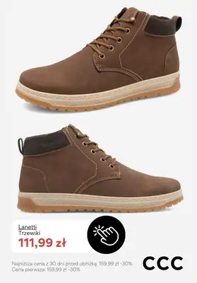 CCC - gazetka promocyjna Wyprzedaż - obuwie męskie od wtorku 16.12  - strona 9