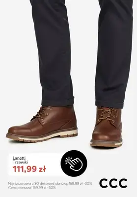 CCC - gazetka promocyjna Wyprzedaż - obuwie męskie od wtorku 16.12  - strona 6
