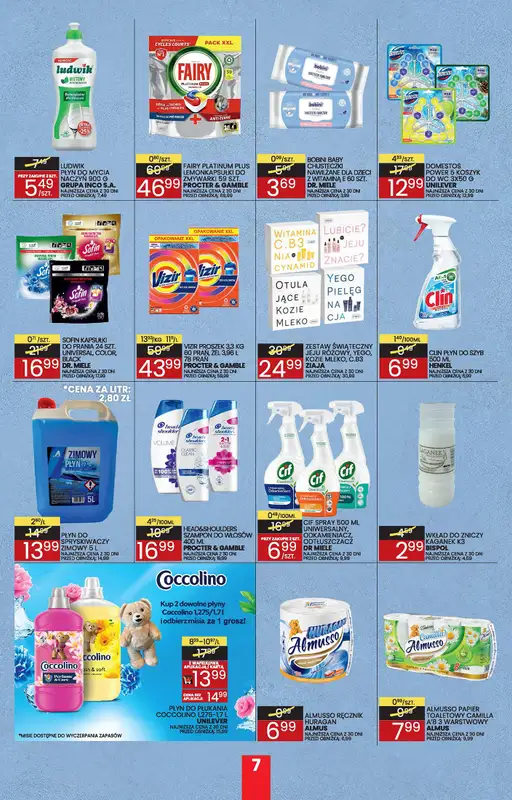 Wafelek - gazetka promocyjna Gazetka od środy 17.12 do środy 31.12 - strona 7