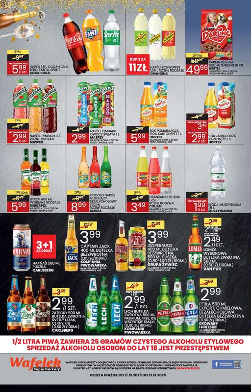 Wafelek - gazetka promocyjna Gazetka od środy 17.12 do środy 31.12 - strona 8