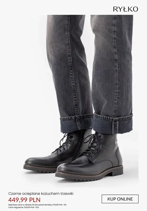 Ryłko - gazetka promocyjna SALE - obuwie męskie od wtorku 16.12  - strona 9