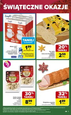 Carrefour - gazetka promocyjna Gazetka Świąteczne okazje od czwartku od czwartku 18.12 do soboty 20.12 - strona 5