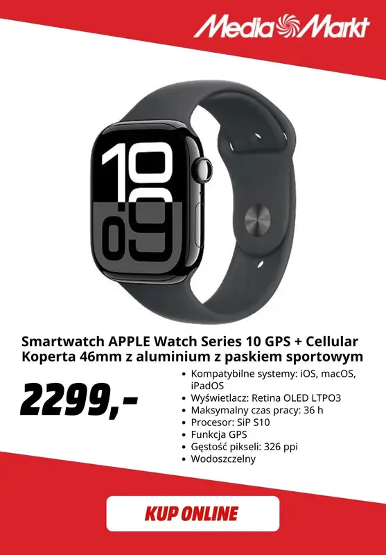 Media Markt - gazetka promocyjna Do -10% wybrane artykuły Apple ze słuchawkami w zestawie   - strona 3