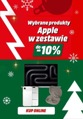 Media Markt - gazetka promocyjna Do -10% wybrane artykuły Apple ze słuchawkami w zestawie od wtorku 16.12 do niedzieli 21.12