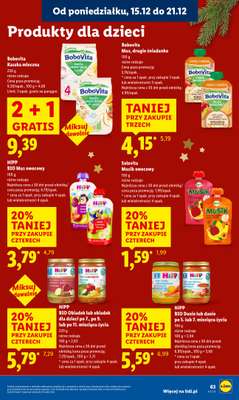 Lidl - gazetka promocyjna Oferta od poniedziałku od poniedziałku 15.12 do środy 17.12 - strona 65