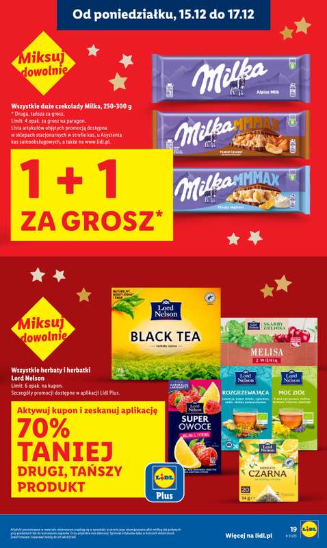 Lidl - gazetka promocyjna Oferta od poniedziałku od poniedziałku 15.12 do środy 17.12 - strona 19