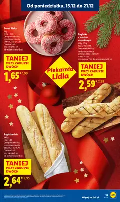 Lidl - gazetka promocyjna Oferta od poniedziałku od poniedziałku 15.12 do środy 17.12 - strona 37