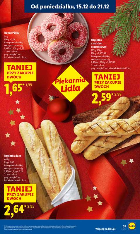 Lidl - gazetka promocyjna Oferta od poniedziałku od poniedziałku 15.12 do środy 17.12 - strona 37