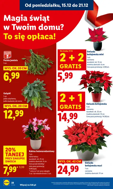 Lidl - gazetka promocyjna Oferta od poniedziałku od poniedziałku 15.12 do środy 17.12 - strona 30