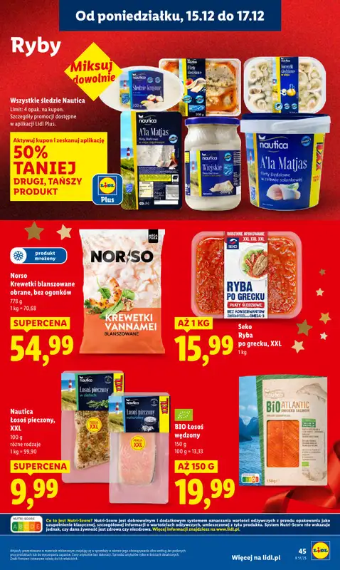 Lidl - gazetka promocyjna Oferta od poniedziałku od poniedziałku 15.12 do środy 17.12 - strona 47