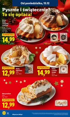 Lidl - gazetka promocyjna Oferta od poniedziałku od poniedziałku 15.12 do środy 17.12 - strona 32