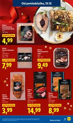 Lidl - gazetka promocyjna Oferta od poniedziałku od poniedziałku 15.12 do środy 17.12 - strona 51