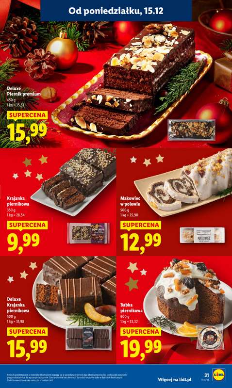 Lidl - gazetka promocyjna Oferta od poniedziałku od poniedziałku 15.12 do środy 17.12 - strona 33