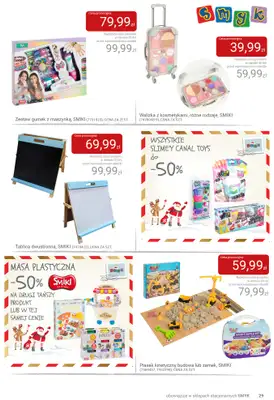 Smyk - gazetka promocyjna Katalog SMYKA - Pomysły na prezent w supercenach od wtorku 16.12 do soboty 03.01 - strona 29