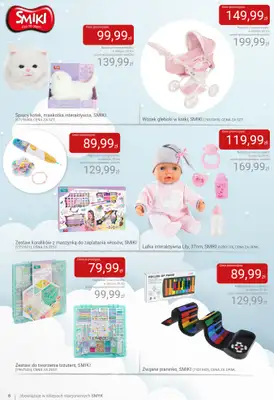 Smyk - gazetka promocyjna Katalog SMYKA - Pomysły na prezent w supercenach od wtorku 16.12 do soboty 03.01 - strona 8