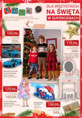 Smyk - gazetka promocyjna Katalog SMYKA - Pomysły na prezent w supercenach od wtorku 16.12 do soboty 03.01
