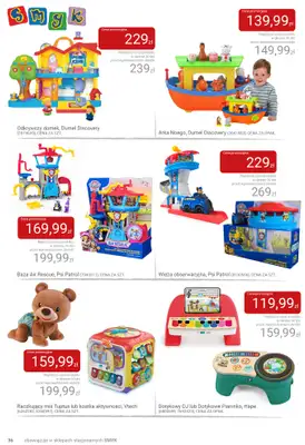 Smyk - gazetka promocyjna Katalog SMYKA - Pomysły na prezent w supercenach od wtorku 16.12 do soboty 03.01 - strona 36