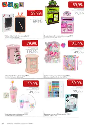Smyk - gazetka promocyjna Katalog SMYKA - Pomysły na prezent w supercenach od wtorku 16.12 do soboty 03.01 - strona 30