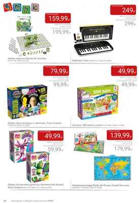 Smyk - gazetka promocyjna Katalog SMYKA - Pomysły na prezent w supercenach od wtorku 16.12 do soboty 03.01 - strona 24