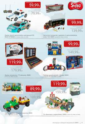 Smyk - gazetka promocyjna Katalog SMYKA - Pomysły na prezent w supercenach od wtorku 16.12 do soboty 03.01 - strona 9