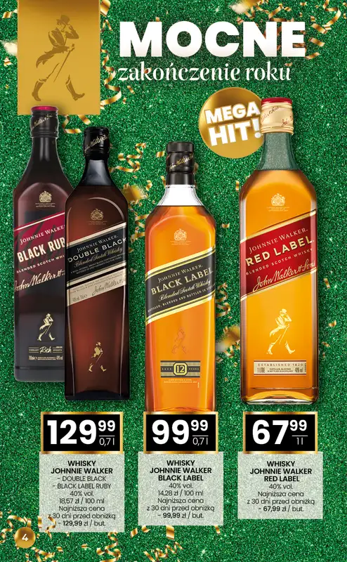 Twój Market - gazetka promocyjna Gazetka alkoholowa od środy 17.12 do niedzieli 11.01 - strona 4