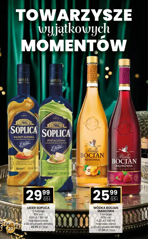Twój Market - gazetka promocyjna Gazetka alkoholowa od środy 17.12 do niedzieli 11.01 - strona 20