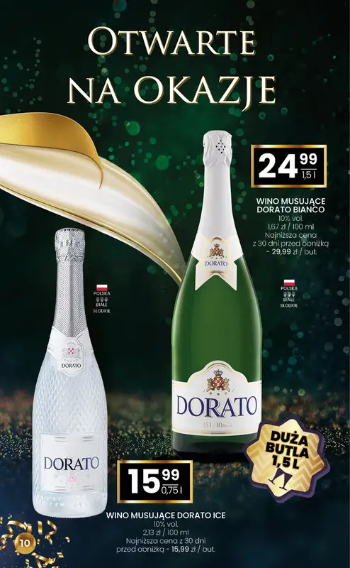 Twój Market - gazetka promocyjna Gazetka alkoholowa od środy 17.12 do niedzieli 11.01 - strona 10