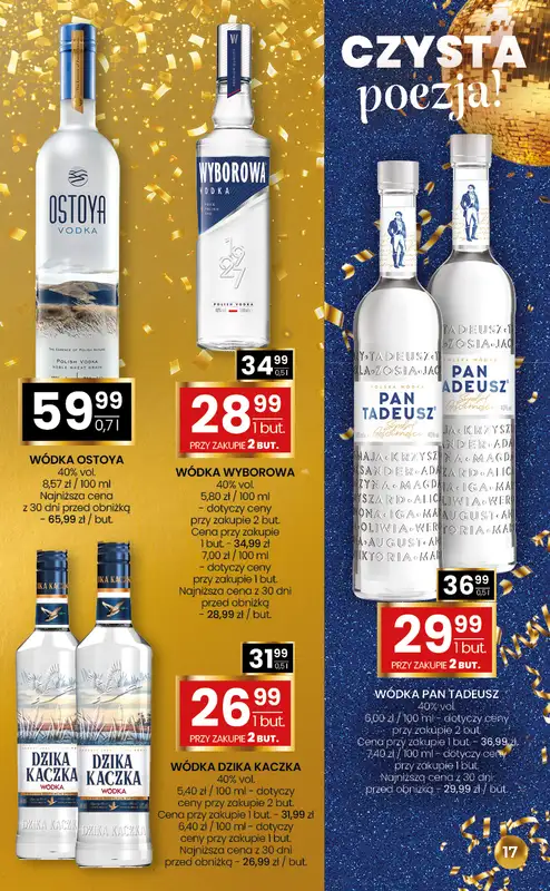Twój Market - gazetka promocyjna Gazetka alkoholowa od środy 17.12 do niedzieli 11.01 - strona 17
