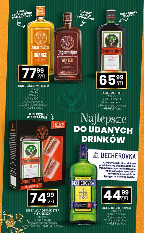 Twój Market - gazetka promocyjna Gazetka alkoholowa od środy 17.12 do niedzieli 11.01 - strona 26