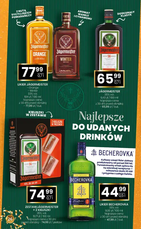 Twój Market - gazetka promocyjna Gazetka alkoholowa od środy 17.12 do niedzieli 11.01 - strona 26