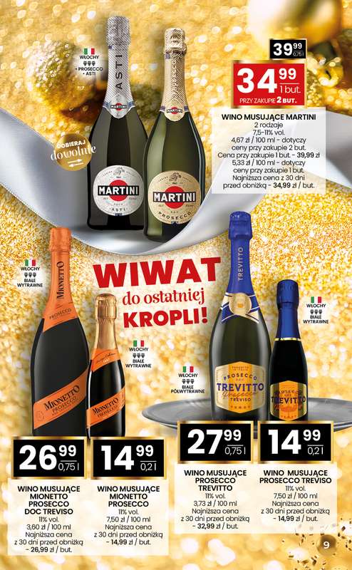 Twój Market - gazetka promocyjna Gazetka alkoholowa od środy 17.12 do niedzieli 11.01 - strona 9