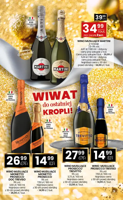 Twój Market - gazetka promocyjna Gazetka alkoholowa od środy 17.12 do niedzieli 11.01 - strona 9