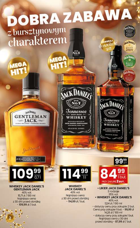 Twój Market - gazetka promocyjna Gazetka alkoholowa od środy 17.12 do niedzieli 11.01 - strona 2