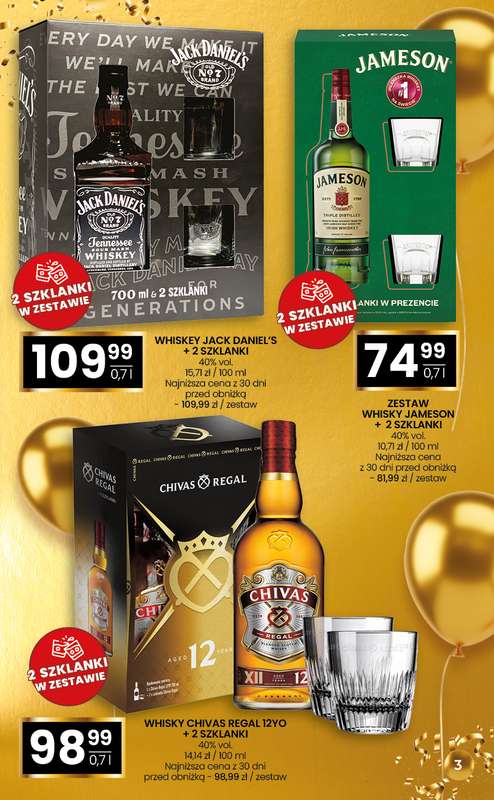 Twój Market - gazetka promocyjna Gazetka alkoholowa od środy 17.12 do niedzieli 11.01 - strona 3